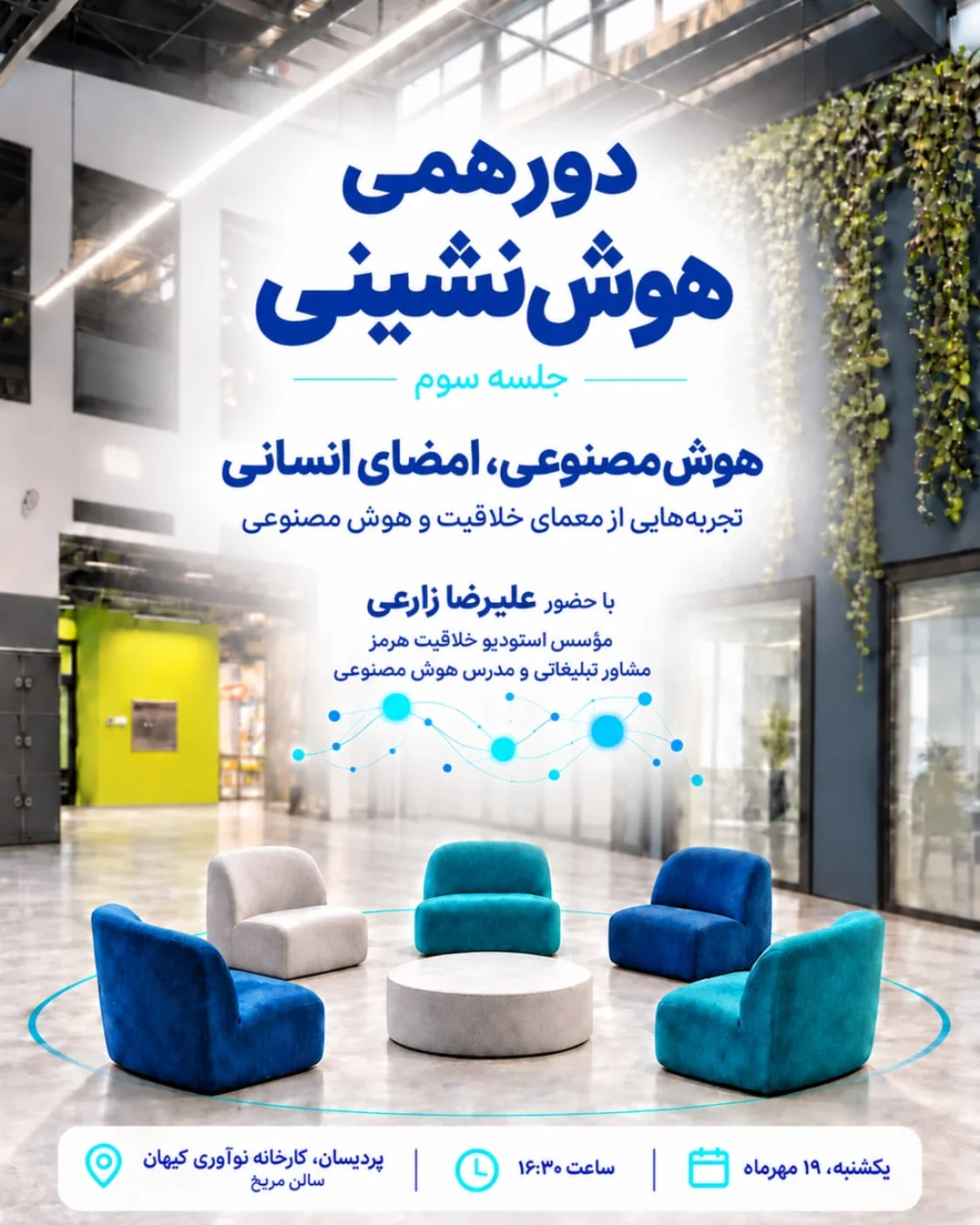 پوستر هوش نشینی، جلسه سوم