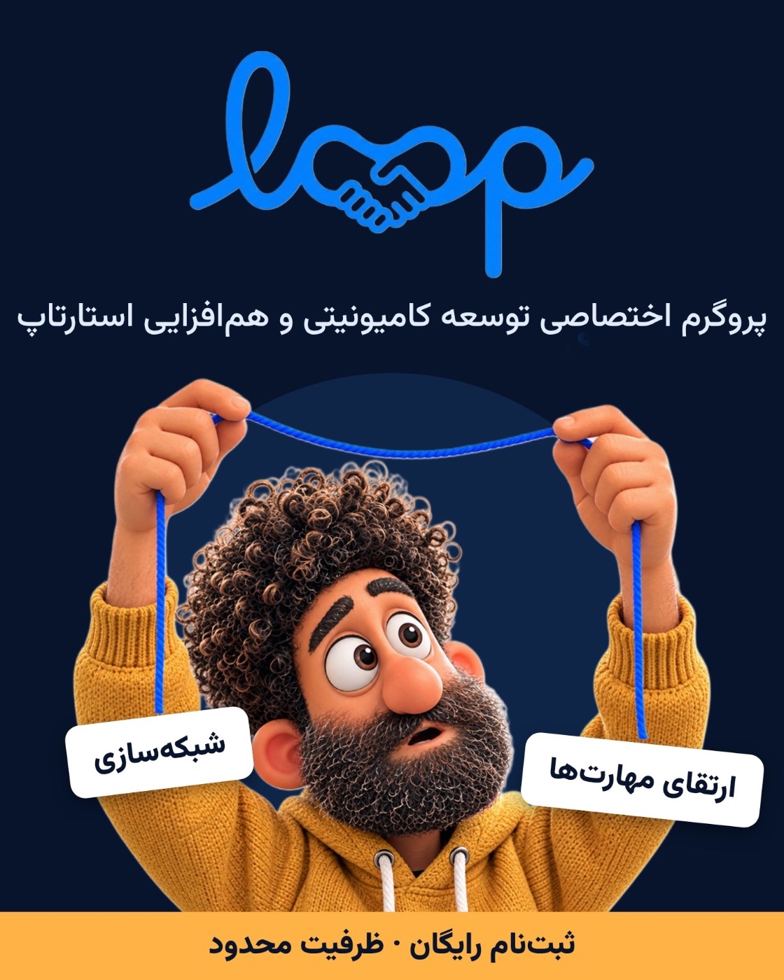 پوستر Loop| شبکه‌سازی، حل مسئله و انتقال تجربه